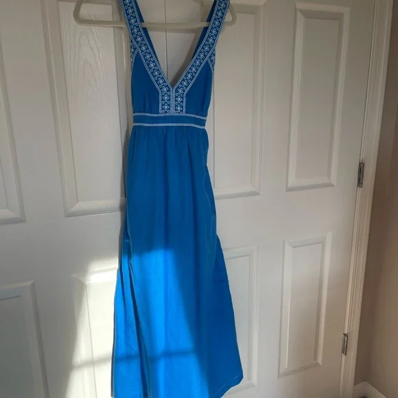 blue dress xxs Walker & Wade Tulula Maxi Dress main image 1